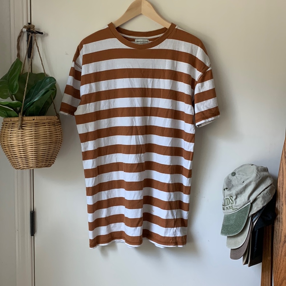 Urban Outfitters Striped T-Shirt Dress